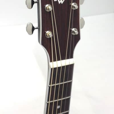 Ibanez AVN1-BS Artwood Vintage 12th Fret Parlor Acoustic Guitar - Brown Sunburst image 6
