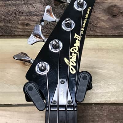 Aria Pro II SLB-2 Black 1980s image 8