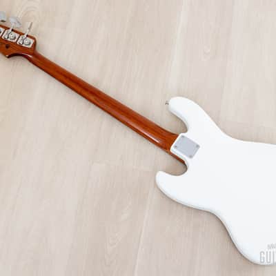 2021 Fender Traditional II ‘60s Jazz Bass FSR Olympic White w/ Roasted Maple Neck, Japan MIJ image 13
