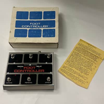 Rare Vintage Original Electro Harmonix 16 Second Digital Delay w Footswitch Orig Boxes Instructions image 4