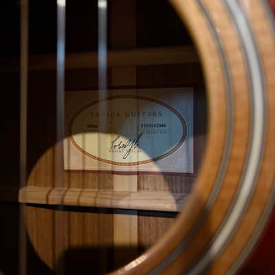 2012 Taylor 416ce Acoustic Electric Guitar w/ Case image 9