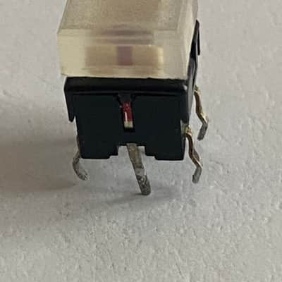 ORIGINAL TR-909 Pushbutton switch WITH LED. TESTED