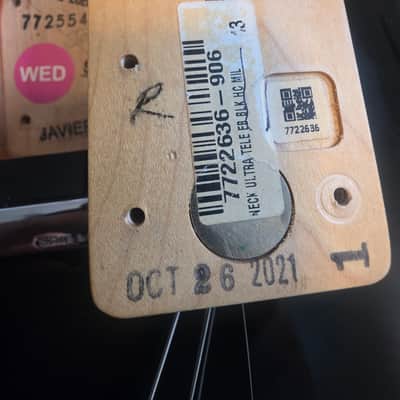 Fender American Ultra Telecaster Plus Top 2022 - Umbra Burst PLEASE READ image 19