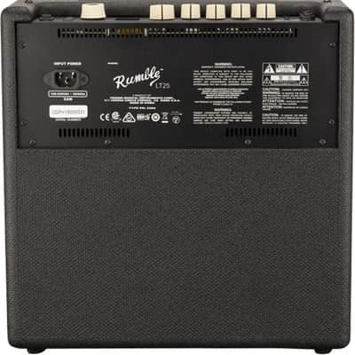 Fender Rumble LT25 1x8 Bass Guitar Amplifier Combo image 2