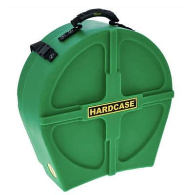 Hardcase 13" Snare Drum Case FULLY LINED HNL13SDG Dark Green image 2