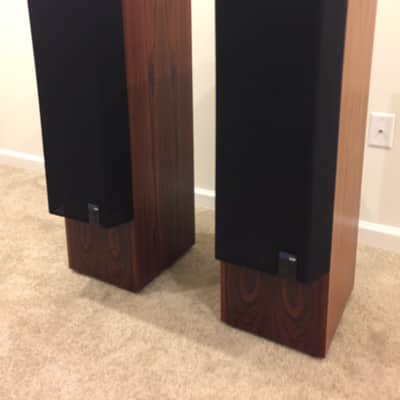 KEF Reference Series 104/2 Floorstanding Speakers in Vintage Walnut image 1