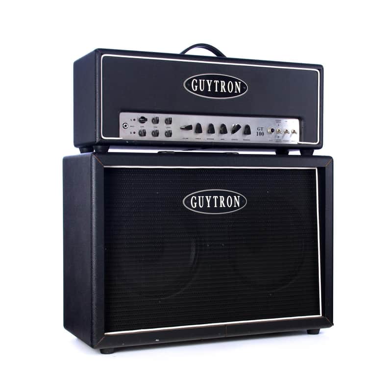 Guytron Amps GT-100 Half Stack - 100 watt Boutique Tube Guitar Amplifier Head and 2x12 Speaker Cabinet - USED image 1