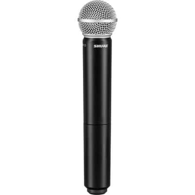 Shure BLX24/SM58 Wireless Handheld Microphone System with SM58 Capsule (H9: 512 to 542 MHz) image 9