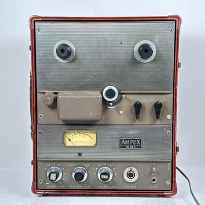 Vintage Ampex 600 / 601 Magnetic Tape Recorder Tube Preamp Mic Preamplifier image 2