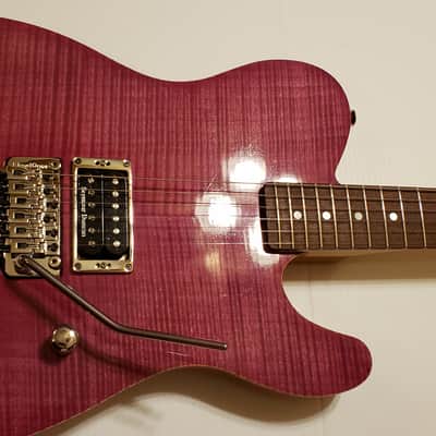 USACG USA made Custom Super Tele Maple/Mahogany 2020 Purple Nitro image 23
