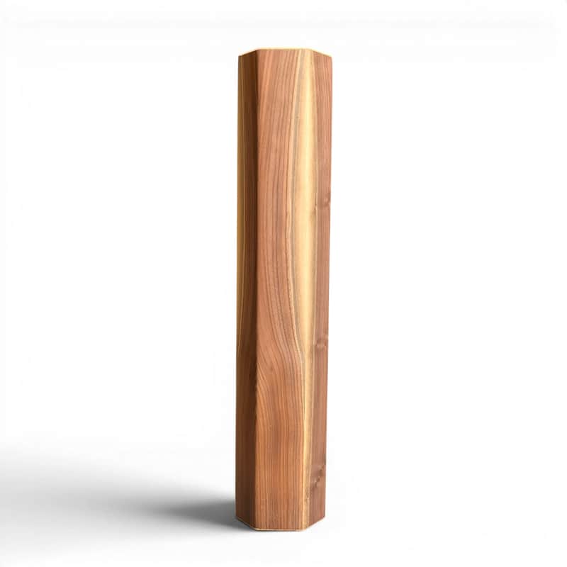 14 Minute Run Time Meditation Rain Pillar – Walnut Extended Play Rain Stick image 1