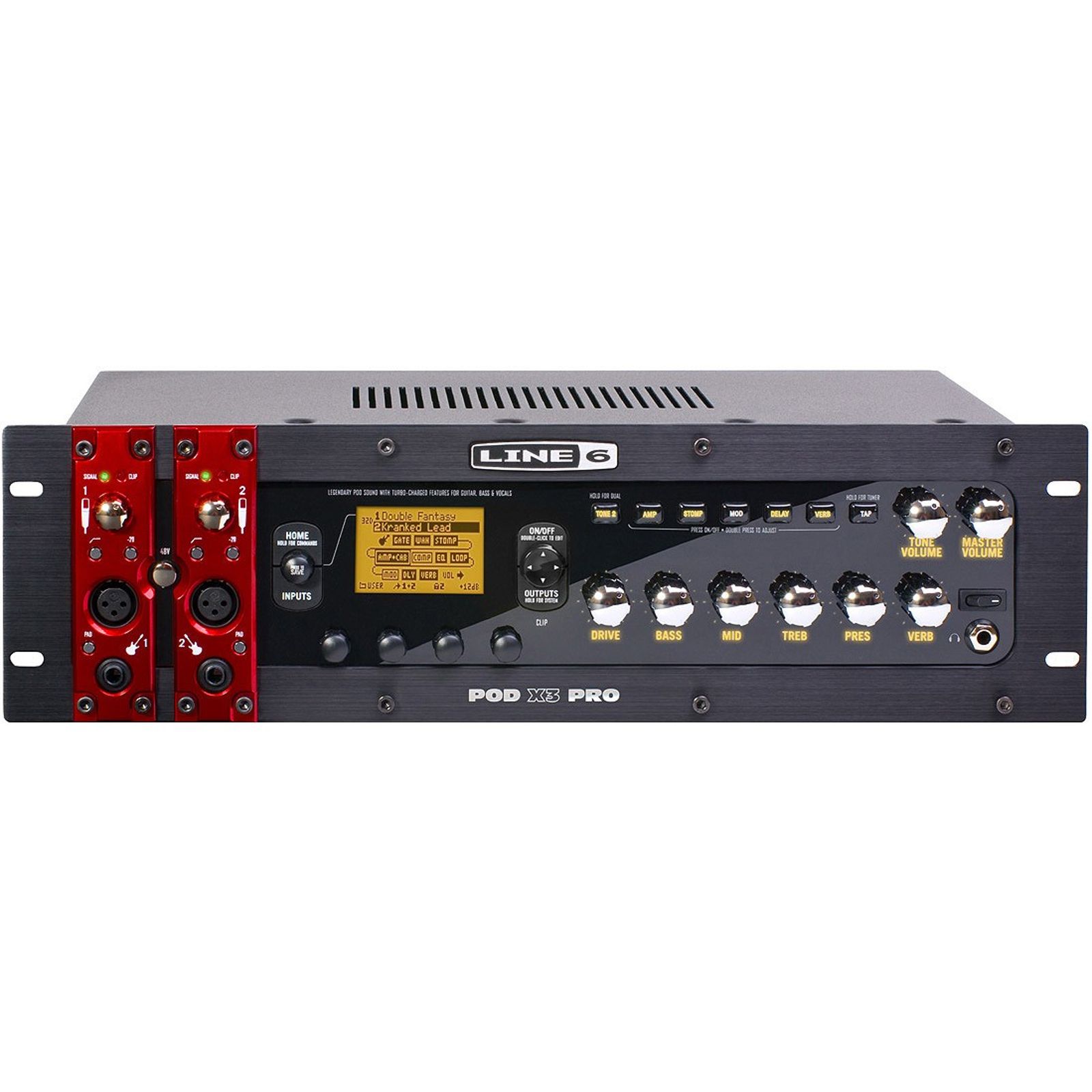 Line 6 POD x3 Pro Rackmount Multi-Effect and Amp Modeler | Reverb