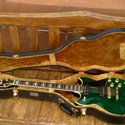 Yamaha SG-2000s (1985, Translucent Green, Stuart Adamson | Reverb UK