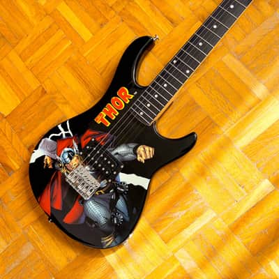 Peavey Marvel Avengers Thor Rockmaster 3/4 Size Electric Guitar – 2011 – Rare! image 4