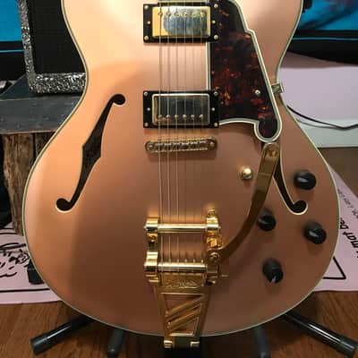 D'Angelico Deluxe DC Semi-Hollow Limited Edition Double Cutaway with Shield Tremolo image 4