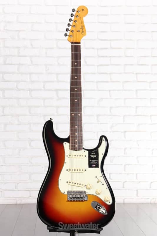Fender American Vintage II 1961 Stratocaster Electric Guitar - 3-tone Sunburst (StratAV2613TSd4) image 1