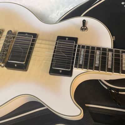 NEW ! Epiphone Les Paul Prophecy Electric Guitar - Aged White Tiger Burst - Authorized Dealer - 8.3lbs - G05320 image 3