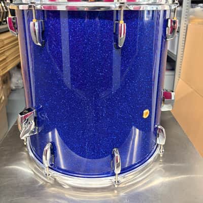 Pearl Masters premium legend MPL Floortom 16x16” 2012 - #Navy sparkle blue image 3