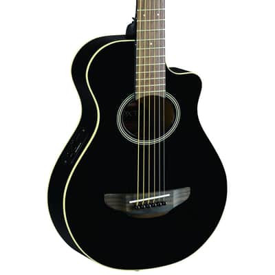 Yamaha APXT2 3/4-Size Travel Acoustic-Electric Guitar (Black) image 1
