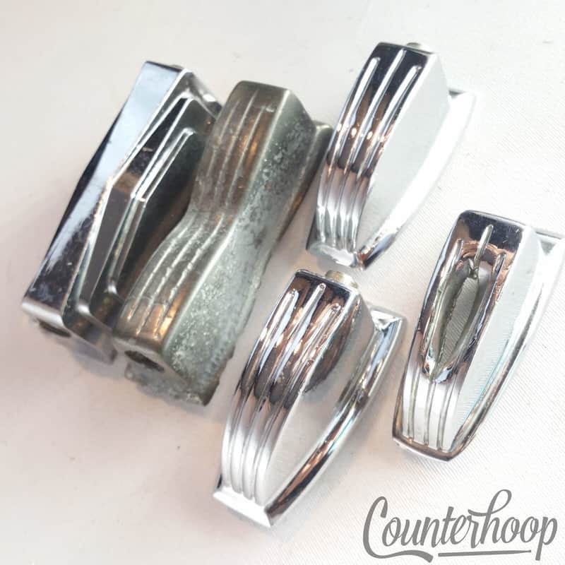Ludwig 5x Lugs Parts Lot Snare/Tom Drum Hardware Imperia/Bow-Tie/Classic Tom USA image 1