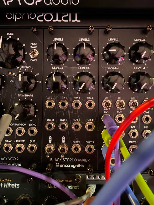 Erica Synths Black Stereo Mixer V3