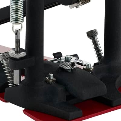 DW 5000 Series Lefty Turbo Double Bass Drum Pedal w/ Bag image 4