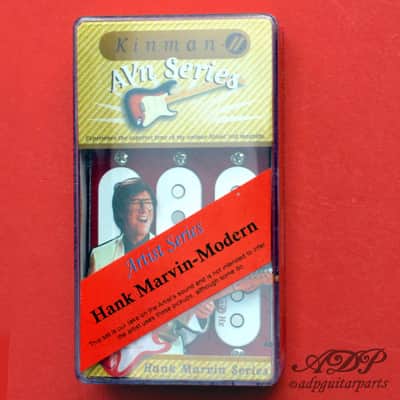 Kinman Strat Set Hank Marvin Modern 2001-2017 Sound Hx-85+2xAVn-63 Noiseless Stratocaster Pickups image 1