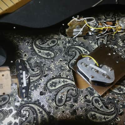 Limited Edition Fender Telecaster Paisley, JAPAN 2025 - Black Paisley Burst image 11
