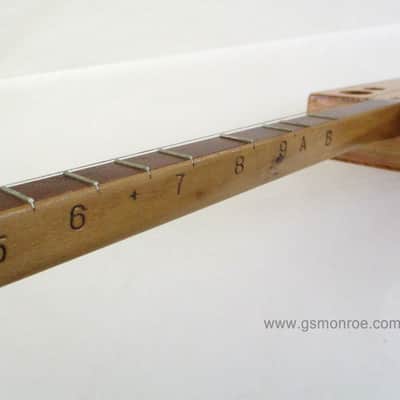 Electric Unitar - Cypress Box Dulcimer Guitar by G.S.Monroe image 4