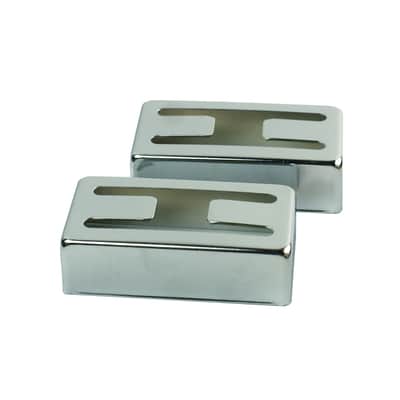 H hole Humbucker covers for Gretsch Filtertron style pickup ,chrome ,1 pair image 1