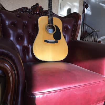 Martin D28M Elvis Presley 2007 Acoustic Guitar Natural image 7