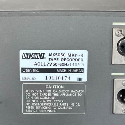 Otari MX5050 MKIV-4 4 Track Tape Recorder Deck image 12