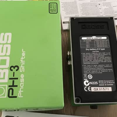 Boss PH-3 Phase Shifter (Dark Gray Label) 2000 - Present - Green image 3