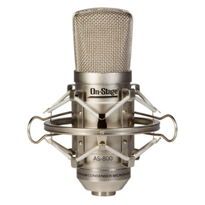 On-Stage AS800 Large Diaphragm Cardioid Condenser Microphone image 1