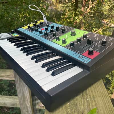Moog Grandmother 32-Key Semi-Modular Analog Synthesizer 2018 - Present - Black / Multi-Colored Panel