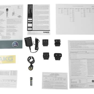 AKG Perception Wireless 45 Vocal Handheld UHF Wireless Microphone Mic System image 7