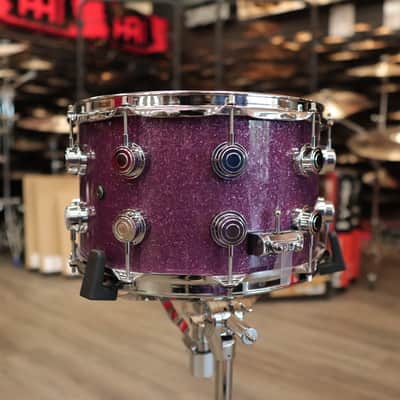 DW Collector's SSC Maple 8x14" Snare Drum (Purple Glass) image 4