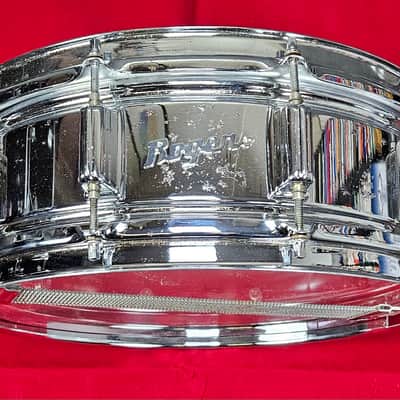 Rogers Super Ten 5x14  Chrome Over Steel 1980s - Chrome image 3