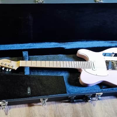 MyDream Partcaster Custom Built - Pink/Ivory Charlie Christian image 2