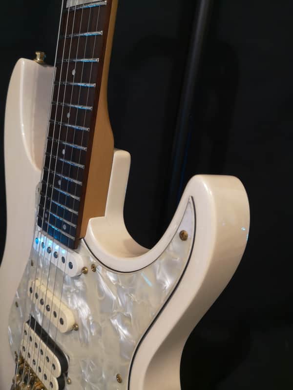 Fernandes LA-80KK 2000s Pearl White Made in Japan | Reverb