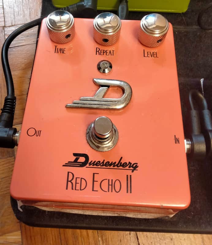 Duesenberg Red Echo II Analog Delay 2010s - Red image 1