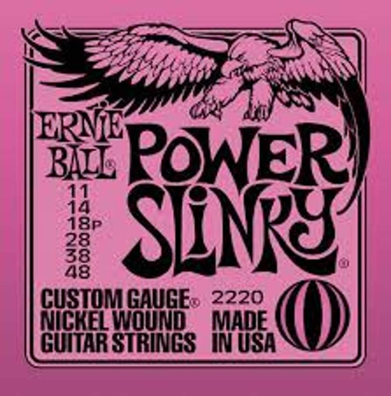 Ernie Ball 2220 Power Slinky Electric Guitar Strings .011-.048 image 1