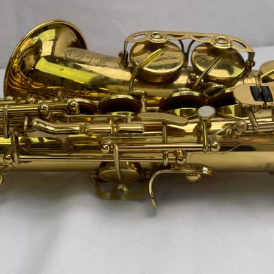 Selmer Sax-Paris 52JU Series II Jubilee Super Action 80 Alto Saxophone Gold Lacquer Made in France image 9