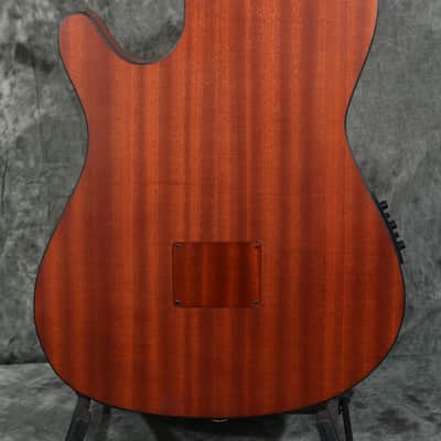 Ibanez FRH10N Thinline Classical Acoustic Nylon Acoustic Electric Indigo Blue Metallic Flat w/ FREE Same Day Shipping image 4