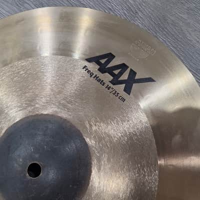 Sabian 14" AAX Freq Hi-Hat Cymbals (Pair) (Gorgeous!) image 6