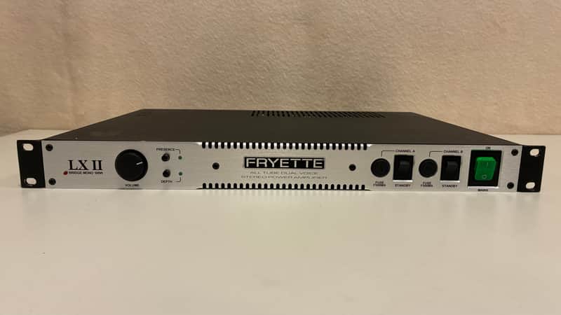 Fryette LX II 2 x 50-Watt Rackmount Tube Amplifier 2019 - Present - Silver image 1