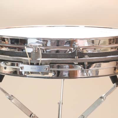 RARE Rogers Satellite Piccolo Snare Drum, Grey Cast Shell, Original Wires, 1970s -ALMOST LIKE NEW  / INSPECTED & TESTED image 2