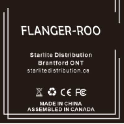 Simple Sam Flanger-Roo Flanger Guitar Effect Pedal True Bypass Astounding Tone Bild 5