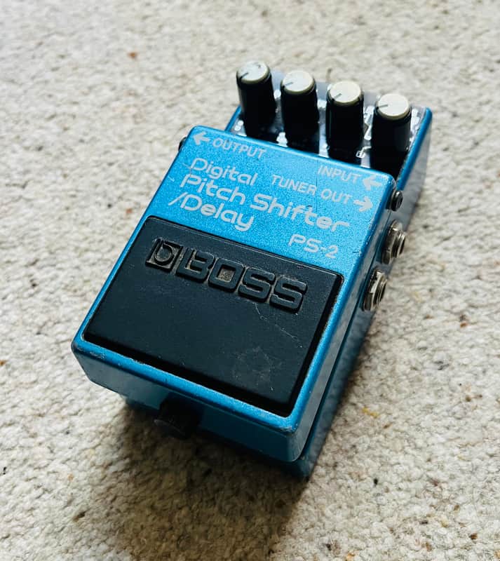 ギター BOSS PS2 Digital Pitch Shifter/Delay BOSS PS-2 Digital Pitch Shifter Delay 1993 W/Box Vintage From