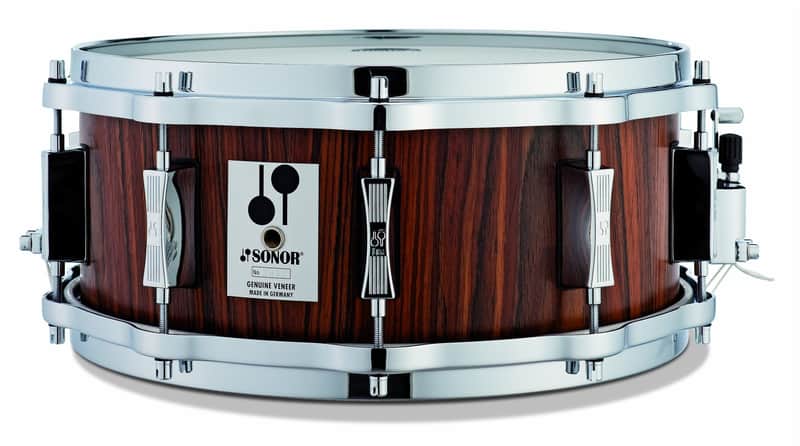 Sonor 14x5.75" Phonic Reissue Beech Snare Drum - Rosewood (D515PA-PHONIC-SD)